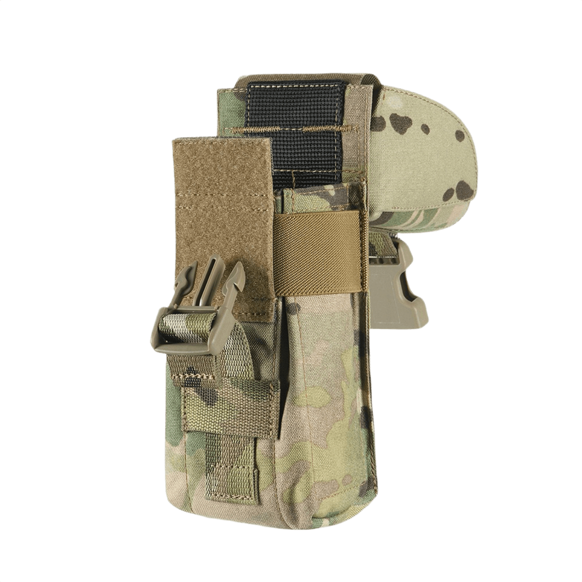 M-Tac Dobbelt Magasin Taske med Fastex Lukning, robust Cordura 500D, militær og outdoor, hurtig adgang til magasiner, camouflage design