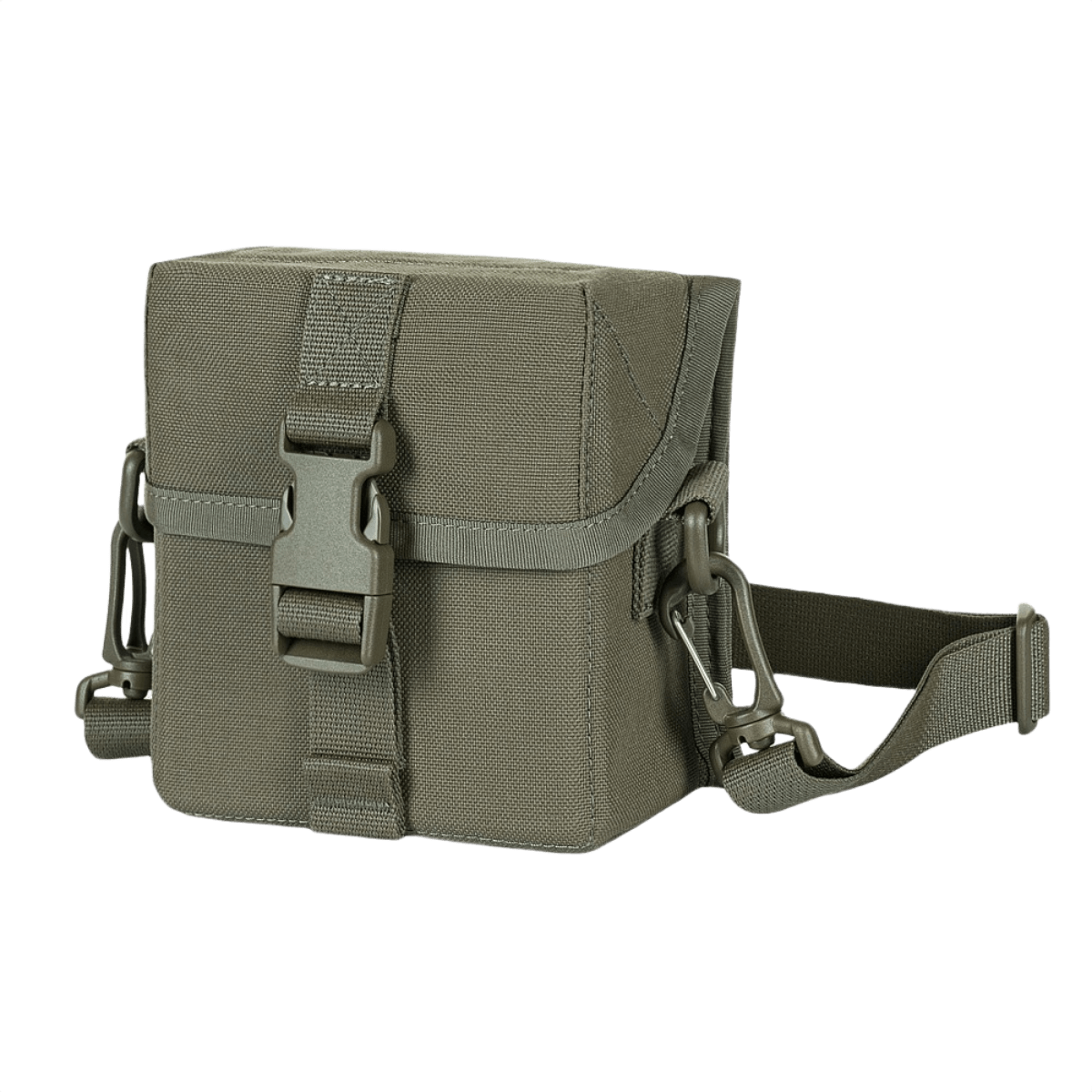 M-Tac Taske til Natkikkert PVS-14 i olivengrøn, praktisk til sikker opbevaring og transport af natkikkerter, med fastex-lukning.