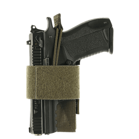 M-Tac CCW Hylster – modulaarinen universal-holsteri khaki, Velcro-hook diskreettiin kantamiseen, galleria, sijainti 1.