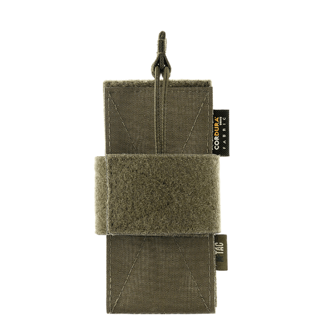 M-Tac CCW Hylster – modulaarinen universal-holsteri khaki-värisestä Cordura-materiaalista Velcro-hook ja loop, galleria, sijainti 1, diskreettiin varusteiden kantamiseen.
