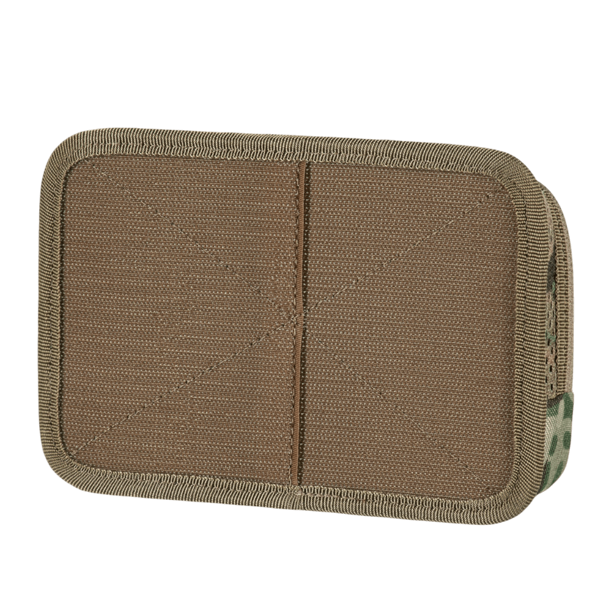 M-Tac Hook & Loop Utility Panel med lynlåslomme, ideel til tasker, 19x13 cm, modulær og praktisk til småting.