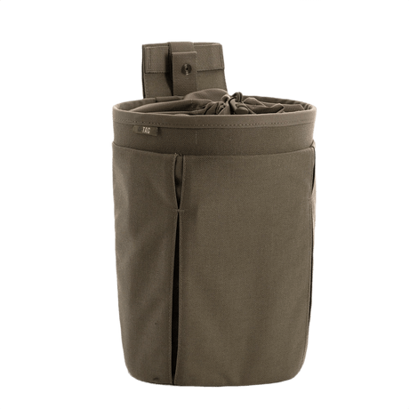 M-Tac Mag Drop Pouch Elite pikavapautusjärjestelmällä ja MOLLE-kiinnikkeillä tehokkaaseen lippaiden vaihtoon.