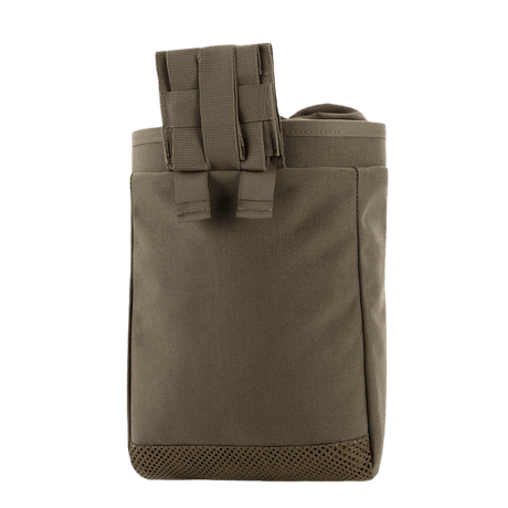 M-Tac Mag Drop Pouch Elite nopeaan lippaiden vaihtoon MOLLE-kiinnikkeillä. Laukun muotoilu estää varusteiden irtoamisen.