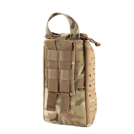M-Tac Medical Pouch Elite Rip Off i kamouflage med håndtag og elastiske stropper til organiseret opbevaring