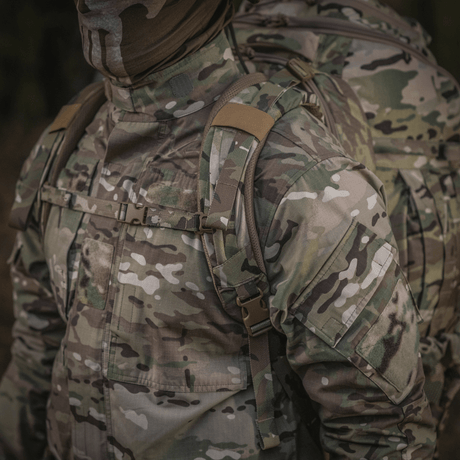 M-Tac Large Gen.IV Elite maastokuvioitu reppu taktiseen käyttöön ja kestävyyteen.