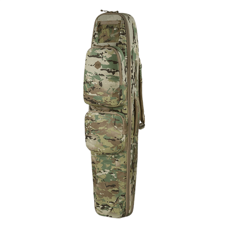 M-Tac Gun Backpack Case 125 cm Gen.II Elite camo-kuosissa, tukeva reppu asekuljetukseen