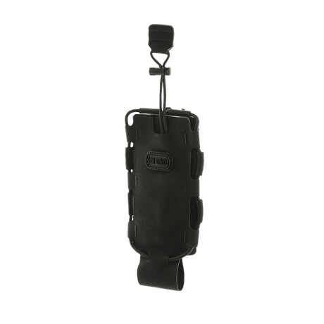 M-Tac Flaske Holder Elite joustavilla sivunauhoilla ja MOLLE-kiinnityksellä pulloille, valmistettu Cordura 500D:stä, sivulta nähtynä