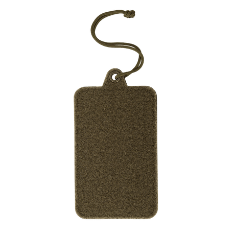 M-Tac Badge Holder – henkilökortti ja patch Velcro-taskulla ja paracord-riipukkeella.