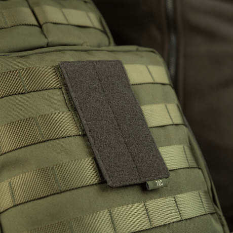 M-Tac paneeli patcheille MOLLE 80x135 patchien ja ID:n kiinnitykseen, hook & loop overflade repussa