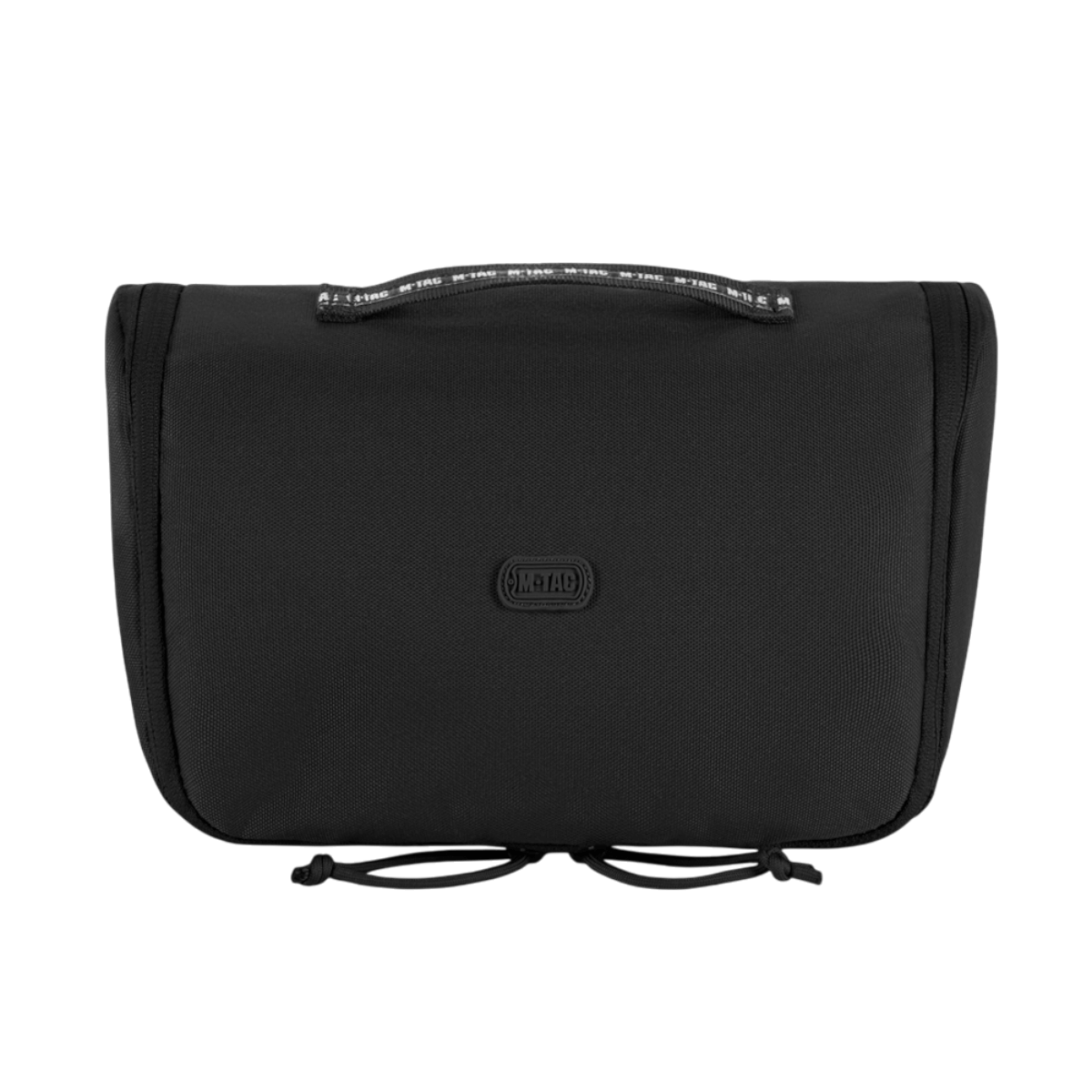 M-Tac Toilettaske i vandafvisende 600D polyester, ideel til opbevaring af tandbørste og cremer. Praktisk til rejse og hverdag.