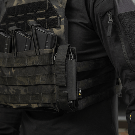 M-Tac Tourniquet Pouch Elastisk VELCRO Gen.II kiinnitetty taktiseen liiviin, nopea pääsy C-A-T tourniquetiin, Cordura 500D