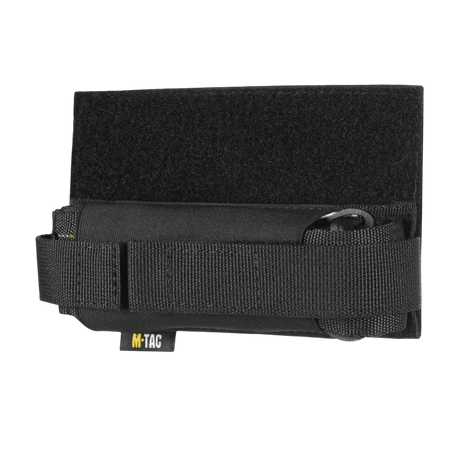 M-Tac Tourniquet-laukku Elastinen VELCRO Gen.II mustasta Cordura 500D:stä, suunniteltu nopeaan pääsyyn plate carrierin läpän alle.
