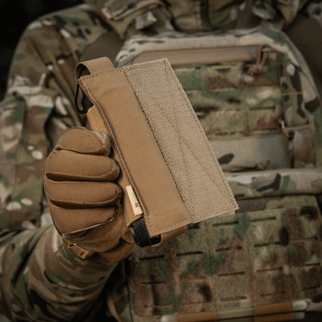 Taktinen M-Tac Tourniquet Pouch Elastisk VELCRO Gen.II Cordura 500D:stä nopeaan pääsyyn tourniquetiin VELCRO-paneelilla