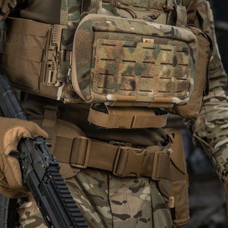 M-Tac Tourniquet Pouch Elastisk VELCRO Gen.II kiinnitetty taktiseen varustukseen sotilaskokoonpanossa
