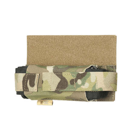 M-Tac Tourniquet Pouch Elastisk VELCRO Gen.II maastovärisenä, Cordura 500D, elastinen osa ja Texcel-hihnat taktiseen käyttöön
