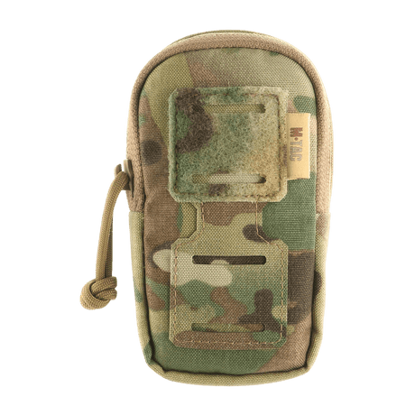 M-Tac PC Utility Pouch Elite camo, monipuolinen CORDURA-tasku MOLLE-liitännällä ja Velcro-paneelilla patchien kiinnitykseen
