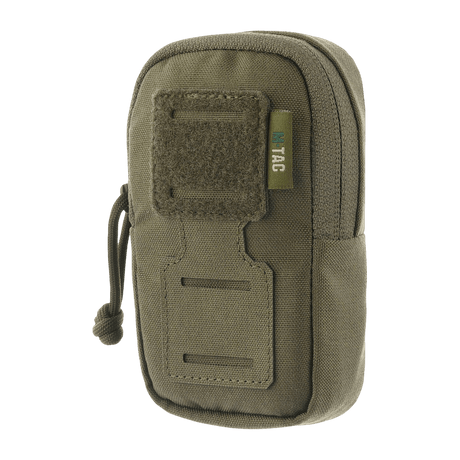 M-Tac PC Utility Pouch Elite monipuolinen 500D Cordura-laukku MOLLE-liitännällä ja Velcro-paneelilla, vihreä
