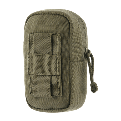 M-Tac PC Utility Pouch Elite 500D Cordura-tasku MOLLE-liitännällä, pohjan poistoaukko ja Velcro-paneeli patchien kiinnitykseen, 13 x 6 x 3 cm