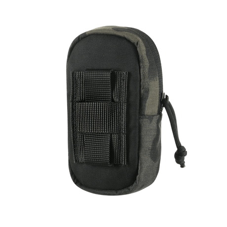 M-Tac Utility Shoulder Pouch Elite Gen.II Cordura 500D Multicam Black, MOLLE-system ja Velcro-panel, ihanteellinen avainvarusteille.