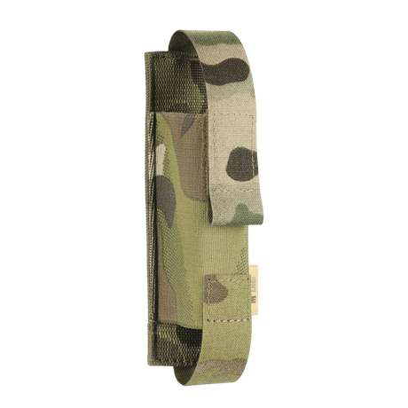 M-Tac Tourniquet Pouch Elastisk med MOLLE Gen.II, camo-kuvio, koko 15x5 cm, nopeaan säilytykseen ja helppoon pääsyyn tourniquetiin.