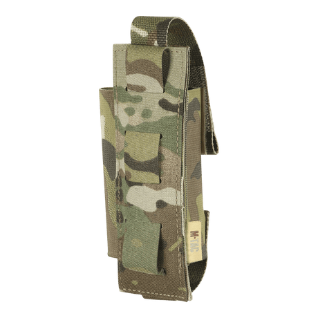 M-Tac Elastinen turnikekotelo Molle Gen.III camossa, kiinnityksellä ja quick release -toiminnolla, C-A-T tourniquetille.