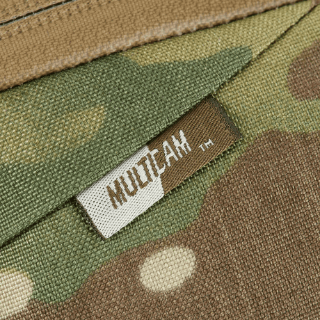 Lähikuva M-Tac Sphaera Hex Hardsling Taske Gen.II Elite Multicam-kuviolla ja Cordura-materiaalilla.