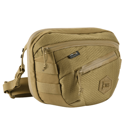 M-Tac Sphaera Hex Hardsling Gen.II Elite Cordura-materiaalista, säädettävä olkahihna ja pikavapautustoiminto.