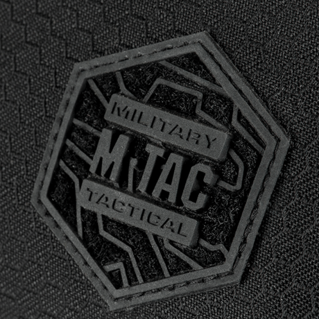 M-Tac Satellite Magnettaske Gen. II Elite Hex, musta Cordura Hex -materiaali ja NIJ-sertifiointi, galleria-asento 1.