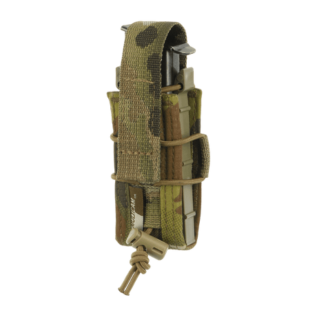 M-Tac Pistol Mag Pouch Gen.3 camo-kuosissa, suunniteltu Glockille ja monitoimityökaluille, MOLLE-kiinnitys, Cordura 500D.