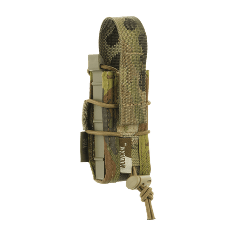 M-Tac Pistol Mag Pouch Gen.3 Cordura 500D, suunniteltu Glockille, MOLLE-kiinnitys, sopii myös monitoimityökaluille ja taktiseen lamppuun.