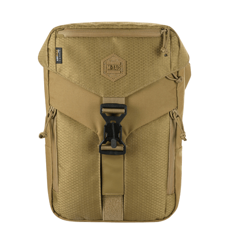 M-Tac Magnet XL Taske Elite Hex beige, FidLock-lukitus ja Velcro-paneeli universaalihölsterille.