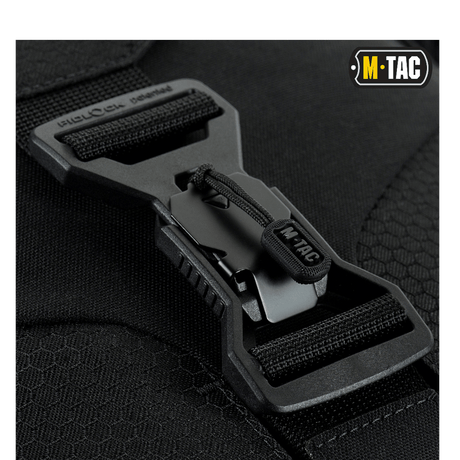 FidLock-lukitusjärjestelmä M-Tac Magnet XL Taske Elite Hexissä turvalliseen sulkuun magnesiumilla.