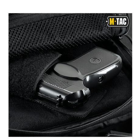 M-Tac Magnet XL Taske Elite Hex universaalihölsterillä ja FidLock-lukitusjärjestelmällä.