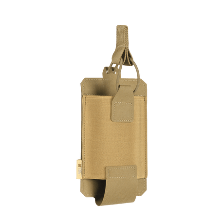 M‑Tac Elastinen Single Magazine Pouch Elite Cordura 500D:stä, yhteensopiva MOLLE Laser Cut -järjestelmän kanssa, beige