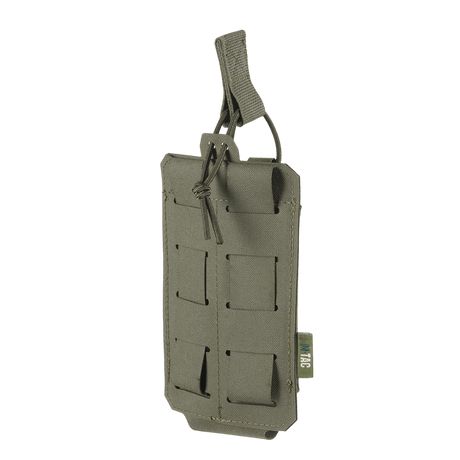 M‑Tac Elastinen Single Magazine Pouch Elite AK/AR-lipalle, Cordura 500D, yhteensopiva MOLLE Laser Cut -kiinnitysjärjestelmän kanssa