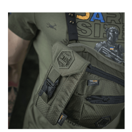 M-Tac Smartphone Lomme Elite Large Hex Cordura HEX -materiaalista WJ-magneettisoljella, sopii älypuhelimille jopa 6,5 tuumaa.