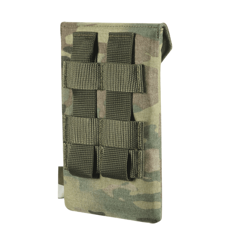 M-Tac Smartphone Lomme Elite Large Hex CORDURA HEX -materiaalista maastokuvioinnilla, sopii älypuhelimille jopa 6,5 tuumaa.