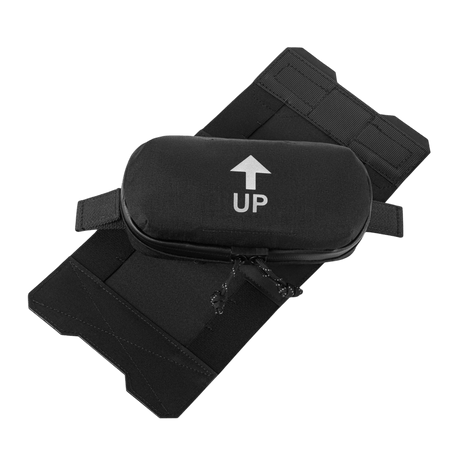 M‑Tac Horizontal Medical Pouch Elite, käytännöllinen kenttäensiapupussi, valmistettu Cordura 500D:stä YKK AquaGuard -vetoketjulla.