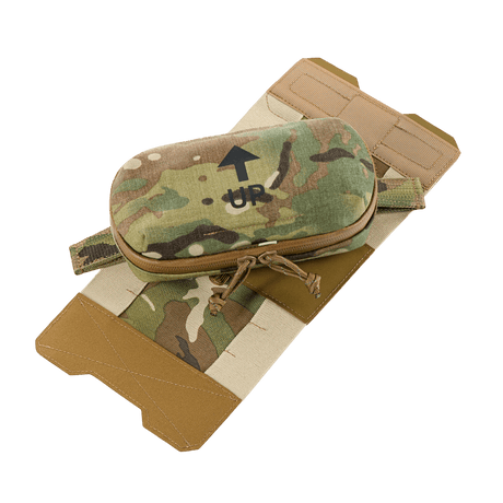 M‑Tac Horizontal Medical Pouch Elite, käytännöllinen kenttäensiapupakkaus Cordura 500D:llä ja vesitiiviillä YKK AquaGuard -vetoketjulla.
