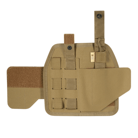 M-Tac Universal taktinen kotelo Elite vasen laminoitu Cordura 500D, säädettävä koko, NIJ-sertifiointi, galleria-asento 1.