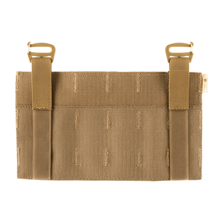 M‑Tac Front Panel til Cuirass QRS i Cordura 500D med MOLLE-stropper og Woojin hardware. Ideel til militært brug.