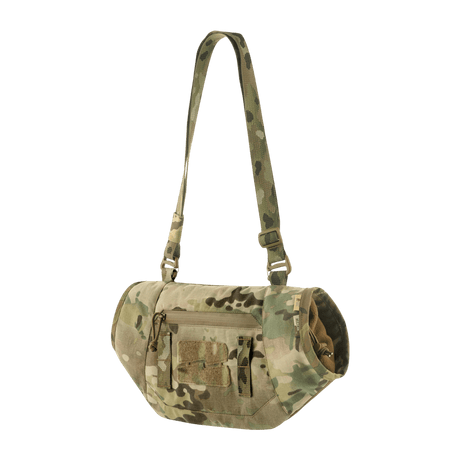 M-Tac Taktisk Håndvarmer Elite i camouflagedesign med robust Cordura 500D og blødt fleecefor til beskyttelse mod kulde.