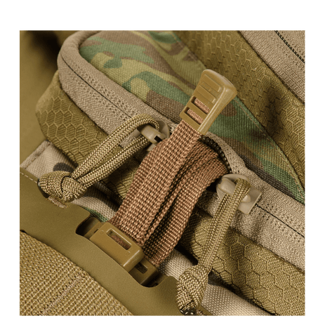 M-Tac Sling pistoolilaukku Elite Hex, YKK-vetoketjut ja säädettävät remmit, Cordura-materiaalia