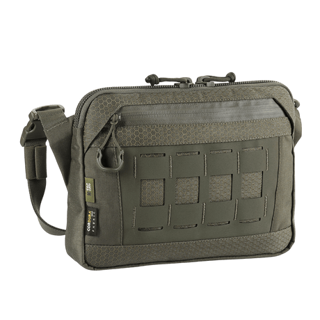 M-Tac Admin-laukku Elite Cordura 500D:stä, kestävä ja tyylikäs, säädettävä olkahihna ja YKK-vetoketjut