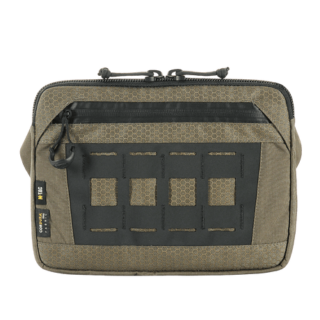 M-Tac Admin-laukku Elite kestävästä Cordura 500D:stä ja Hexistä, YKK-vetoketjut, kaksi taskua ja säädettävä olkahihna