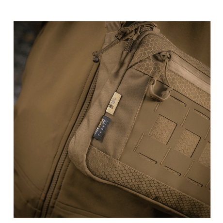 M-Tac Admin-laukku Elite Cordura 500D:stä ja Hexistä, YKK-vetoketjut, tyylikäs ja toimiva ulkokäyttöön