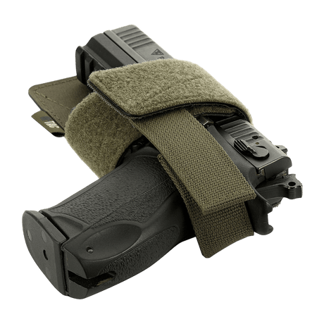 M-Tac modulaarinen universalinen Lås Light -pistoolikotelo piilotettuun kantoon.