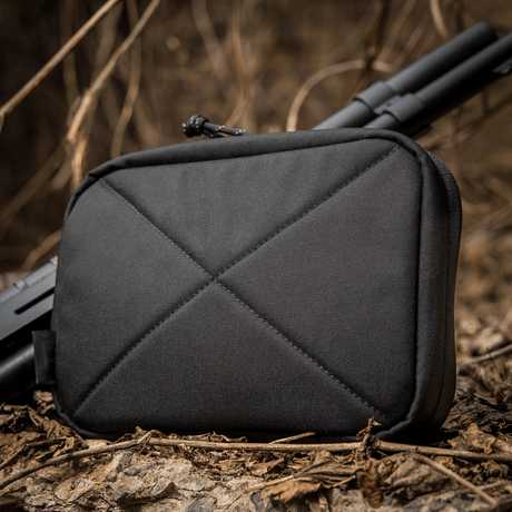 M-Tac Utility Organizer Slim Elite ergonominen musta laukku Cordura 500D:stä, sopii EDC-kitin ja tarvikkeiden säilytykseen