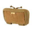 M-Tac Admin Pung Elite - Præsentation af brun Cordura 500D organizer med MOLLE-system og AquaGuard lynlås
