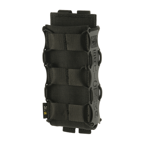 M-Tac Mag Pouch Kolchan AK/AR:lle mustasta Cordura 1000D:stä MOLLE-kiinnityksellä lipastojen varmaan kiinnitykseen.